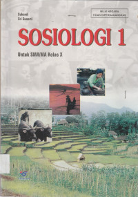 Image of SOSIOLOGI 1 Untuk SMA/MA Kelas X