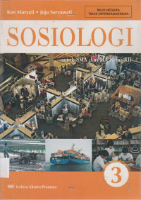 Image of SOSIOLOGI 3 untuk SMA dan MA Kelas XII
