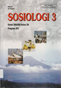 Image of SOSIOLOGI 3 Untuk SMA/MA Kelas XII Program IPS