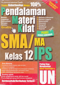 Pendalaman Materi Kilat SMA/MA Kelas 12 IPS