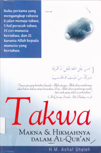 Image of Takwa, Makna & Hikmahnya dalam Al-Qur'an