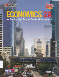 Image of ECONOMICS 2A for Senior High School XI Semester 1