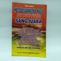 Image of METODE JARIMATIKA MAGIIC DAN BUKU PINTAR SANG JUARA