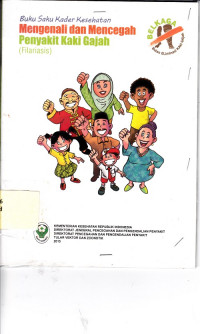 Image of Buku Saku Kader Kesehatan Mengenali dan Mencegah Penyakit Kaki Gajah