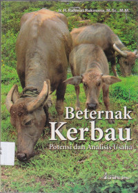 Image of Beternak Kerbau Potensi dan Analisis Usaha